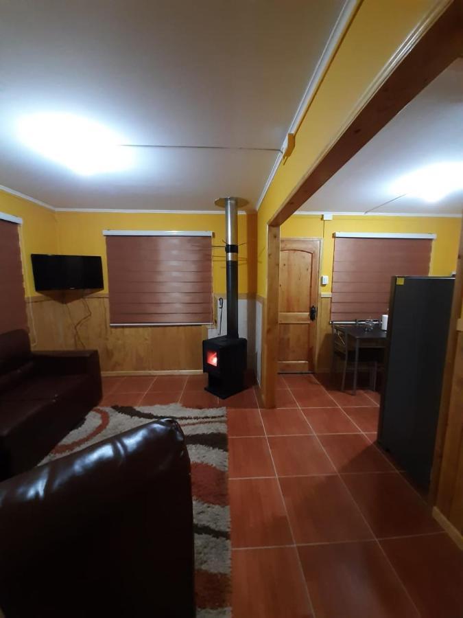 Cabana Cavernas Austral Puerto Sanchez Villa Kültér fotó