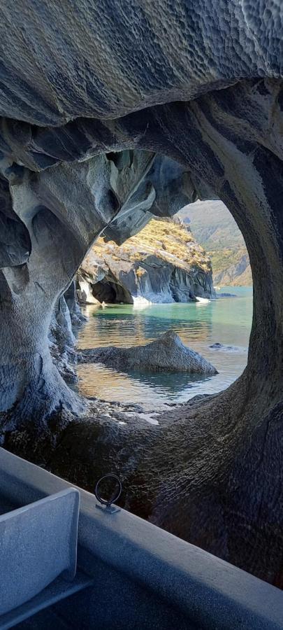 Cabana Cavernas Austral Puerto Sanchez Villa Kültér fotó